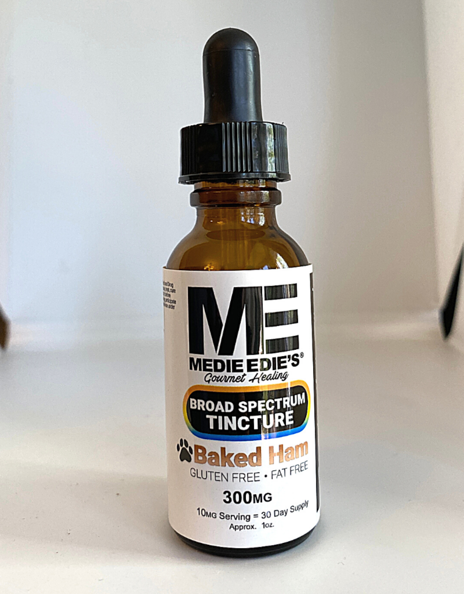 Medie Edie's Medie Edie's 30ml Broad Spectrum Pet Tincture Baked Ham - 10mg.300mg