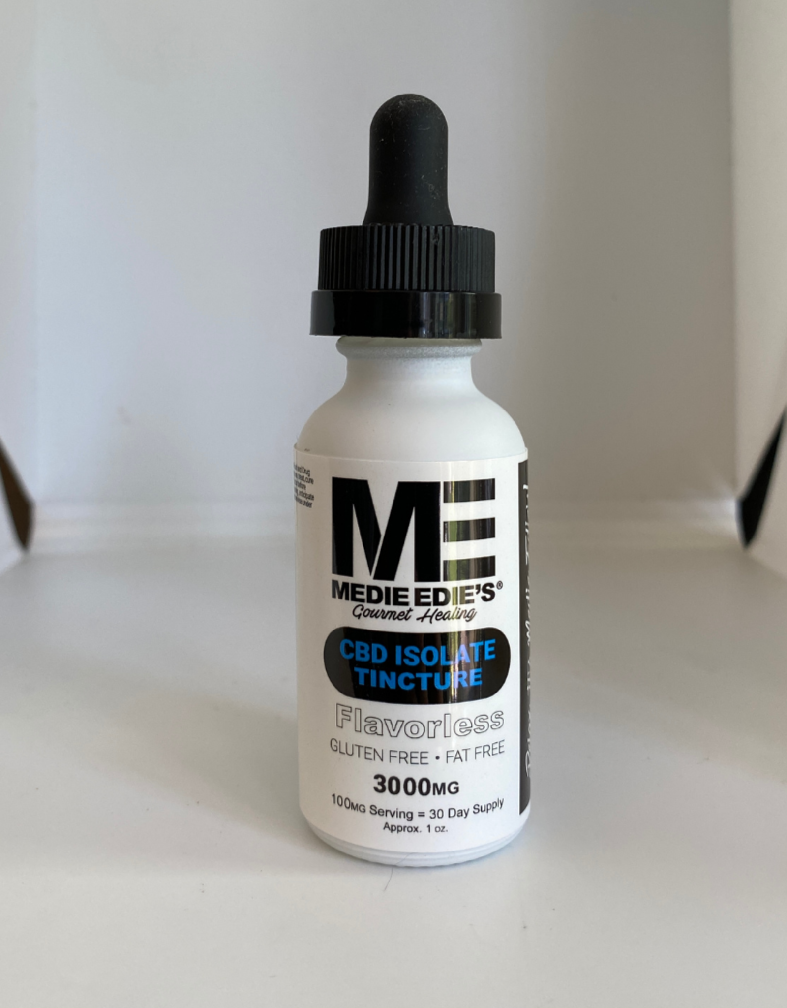 Medie Edie's Medie Edie's 30ml  CBD Tincture Flavorless- 100mg.3000mg