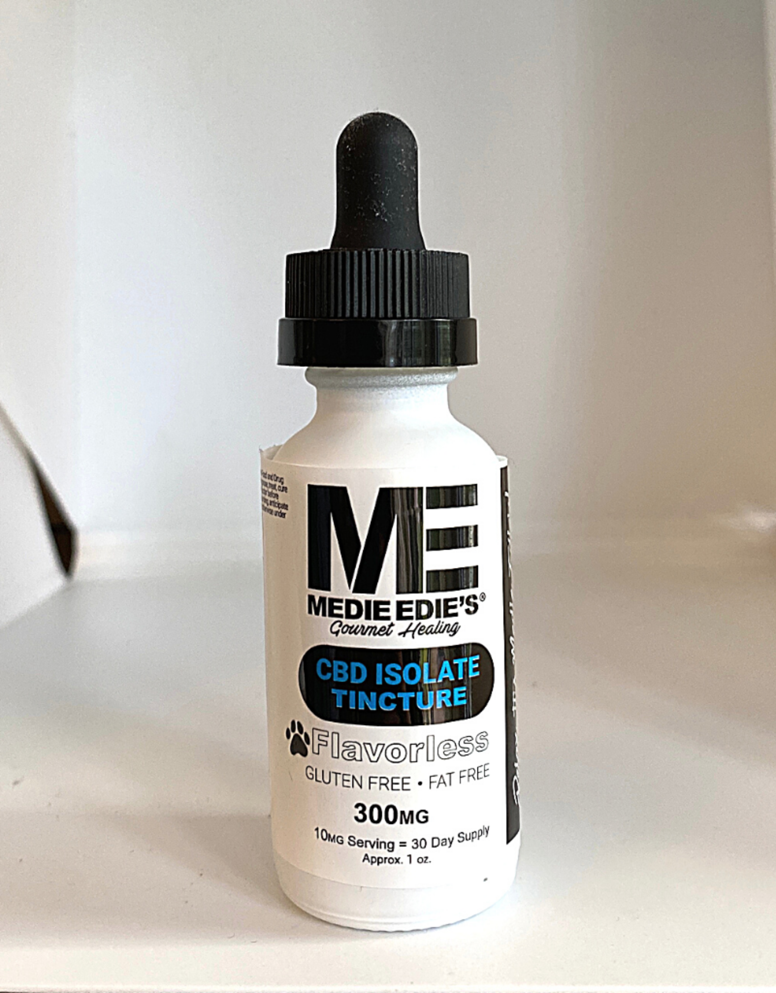 Medie Edie's Medie Edie's 30ml CBD Pet Tincture Flavorless-10mg.300mg