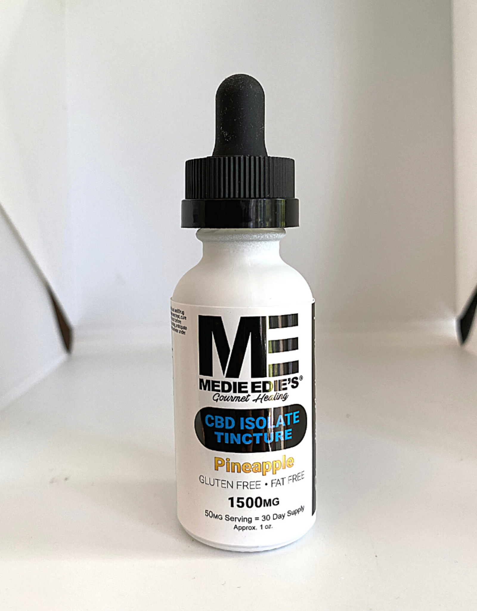 Medie Edie's Medie Edie's 30ml  CBD Tincture Pineapple- 50mg.1500mg