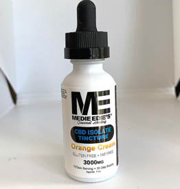 Medie Edie's 30ml 100mg.3000mg - CBD Tincture Orange Cream