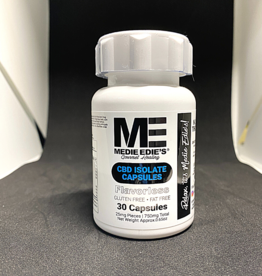 Medie Edie's 30ct 25mg.750mg - CBD Capsules Bottle