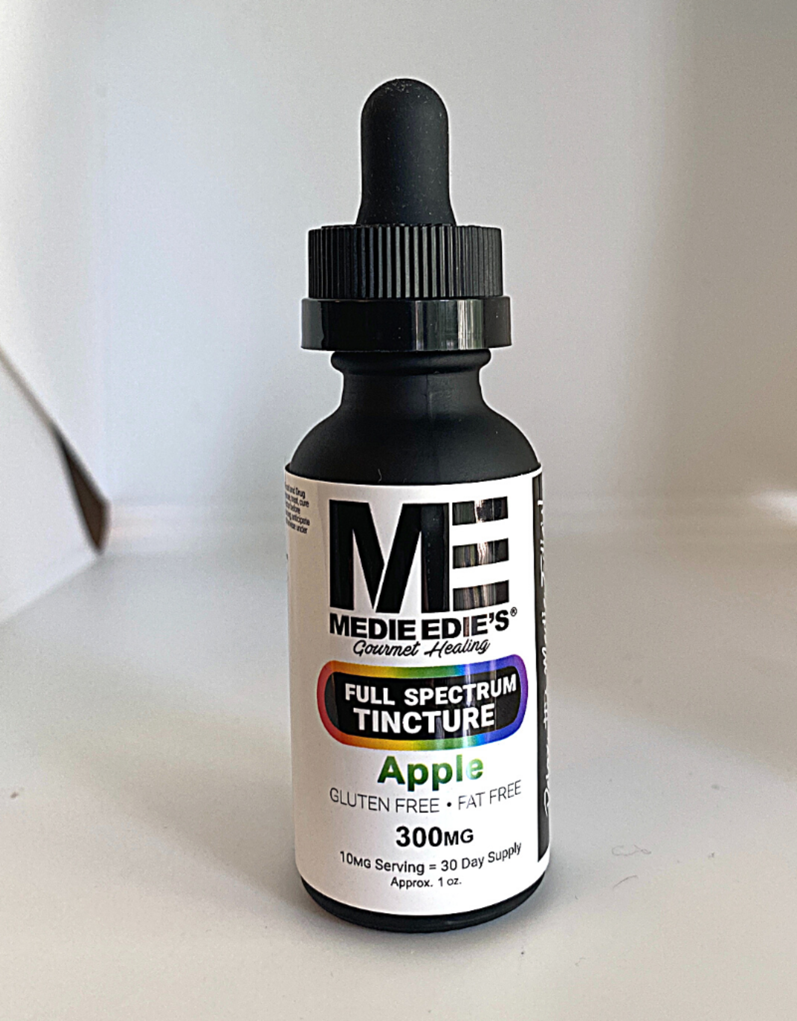 Medie Edie's Medie Edie's 30ml Full Spectrum Tincture Apple - 10mg.300mg