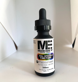 Medie Edie's 30ml 10mg.300mg - Full Spectrum Pet Tincture  Flavorless