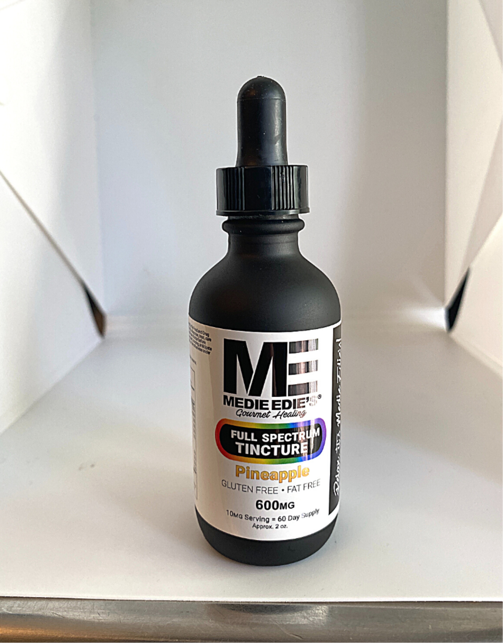 Medie Edie's Medie Edie's 60ml Full Spectrum Tincture Pineapple - 10mg.600mg