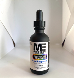 Medie Edie's 60ml 25mg.1500mg - Full Spectrum Tincture  Blue Raspberry