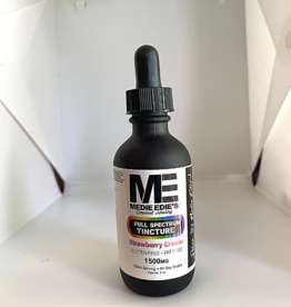 Medie Edie's 60ml 25mg.1500mg - Full Spectrum Tincture  Strawberry Cream