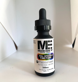 Medie Edie's 30ml 10mg.300mg -  Full Spectrum Pet Tincture Flavorless