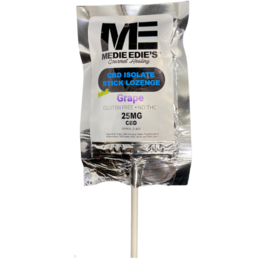 Medie Edie's CBD 25mg - Sour Grape  Stick Lozenge