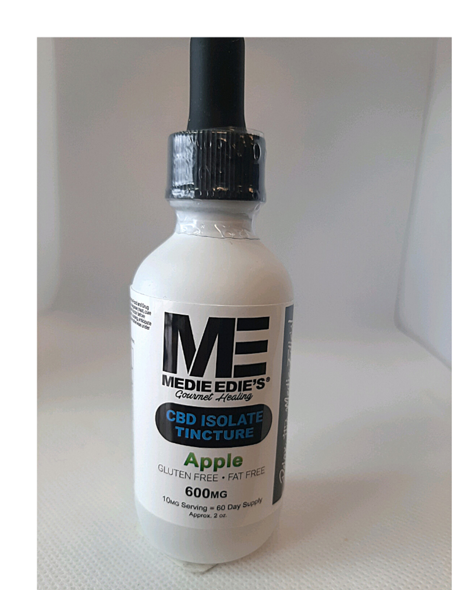 Medie Edie's Medie Edie's 60ml  CBD Tincture Apple- 10mg.600mg