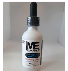 Medie Edie's 60ml 10mg.600mg - CBD Tincture Strawberry Cream