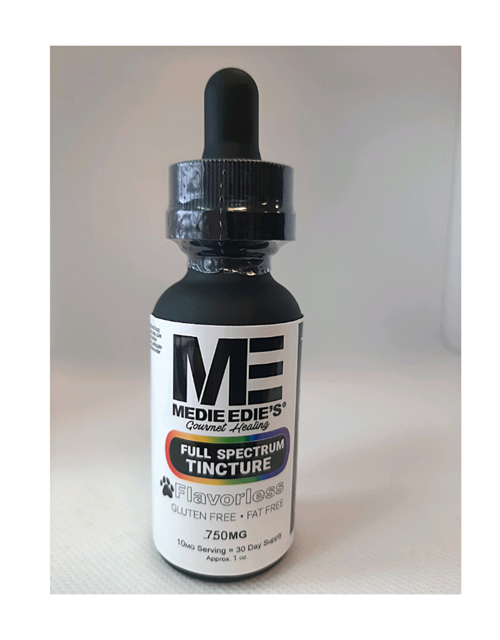 Medie Edie's Medie Edie's 30ml Full Spectrum Pet Tincture Flavorless - 25mg.750mg