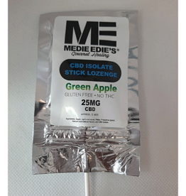 Medie Edie's CBD 25mg - Green Apple Stick Lozenge