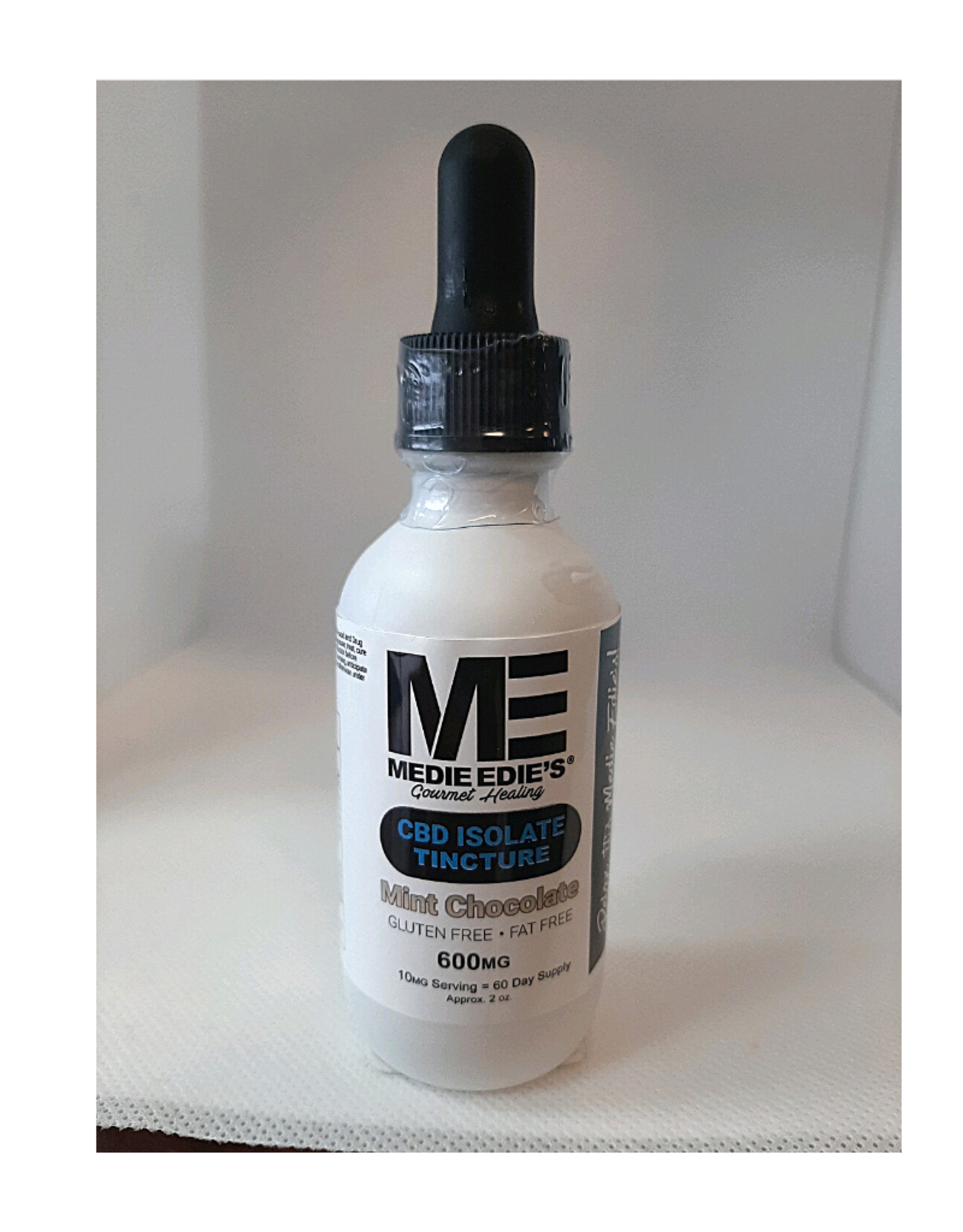 Medie Edie's Medie Edie's 60ml  CBD Tincture Mint Chocolate- 10mg.600mg