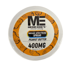 Medie Edie's 8oz 400mg - Broad Spectrum Peanut butter Spread