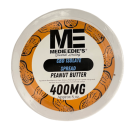 Medie Edie's 8oz 400mg - CBD Peanut Butter Spread
