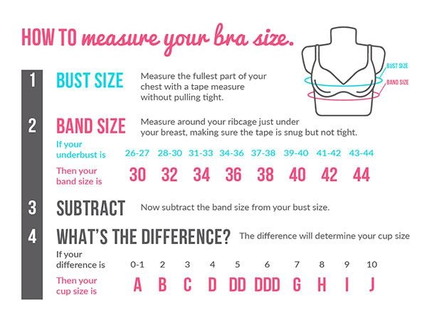 How to measure for bra size