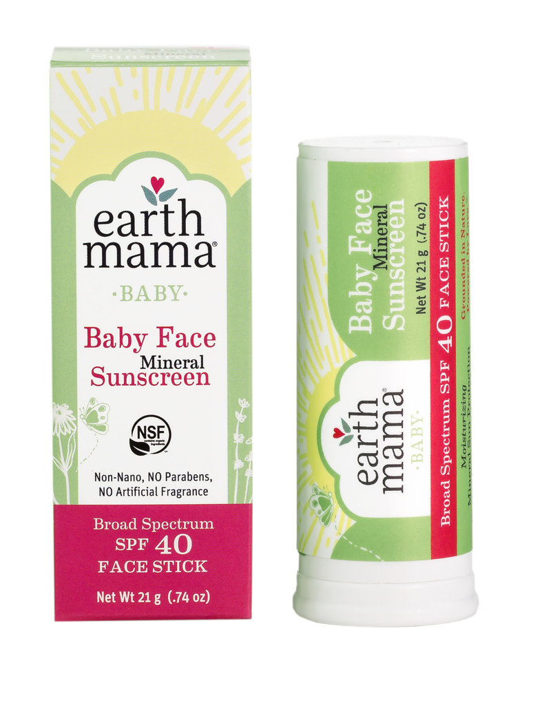Baby Face Mineral Sunscreen Face Stick SPF 40 Close to the Heart