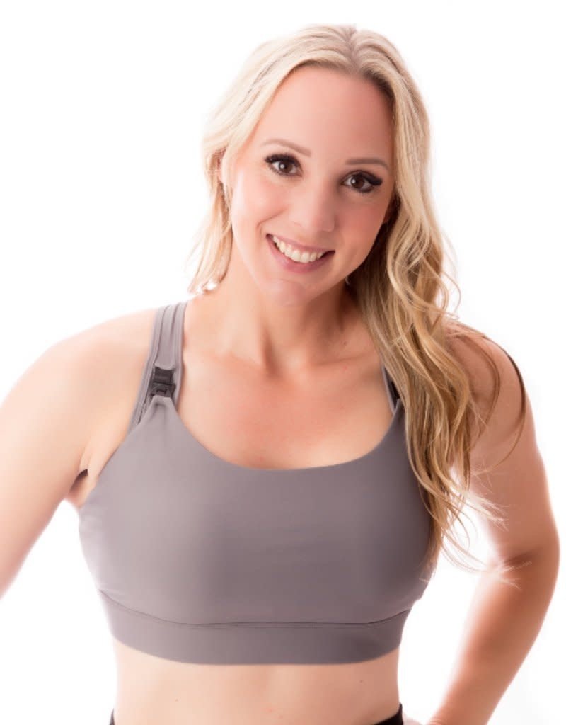 pumping sports bra