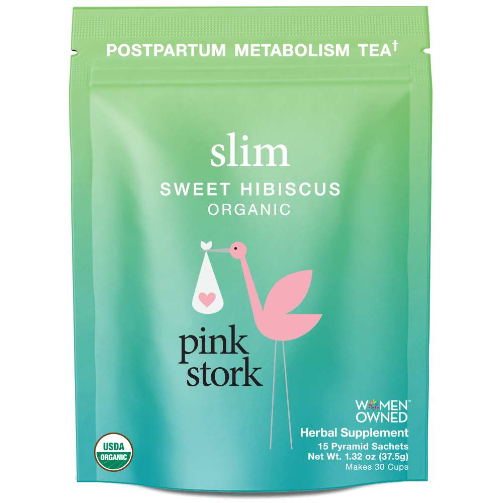 Slim Tea Pink Stork Close to the Heart