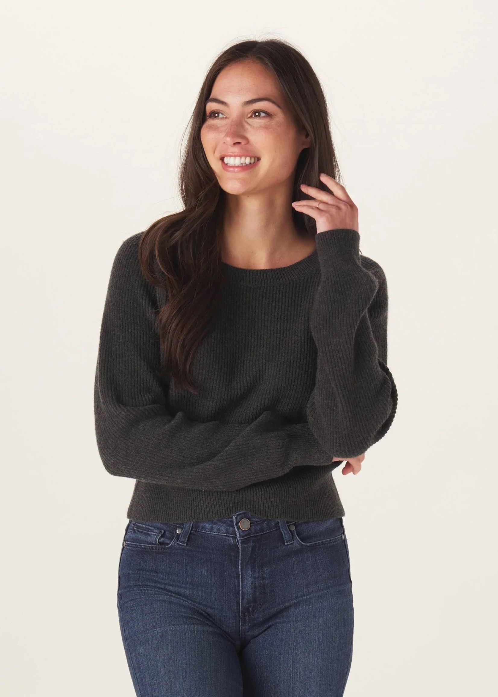 Normal Brand Collins Knit Crew Cropped Crewneck