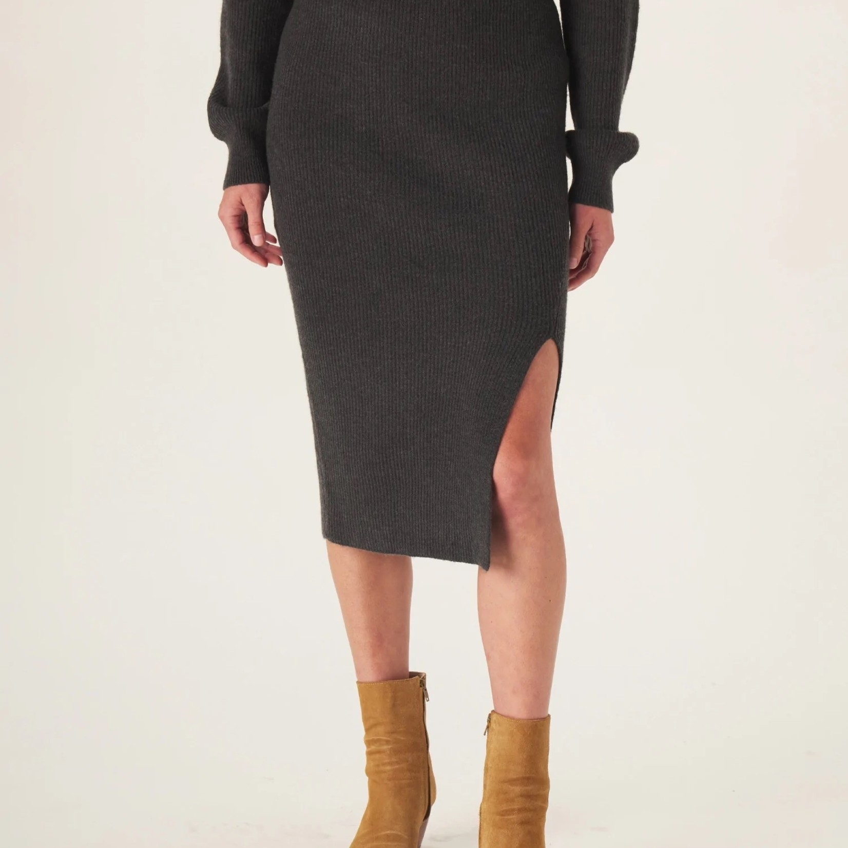 The Normal Brand Collins Knit Midi Skirt