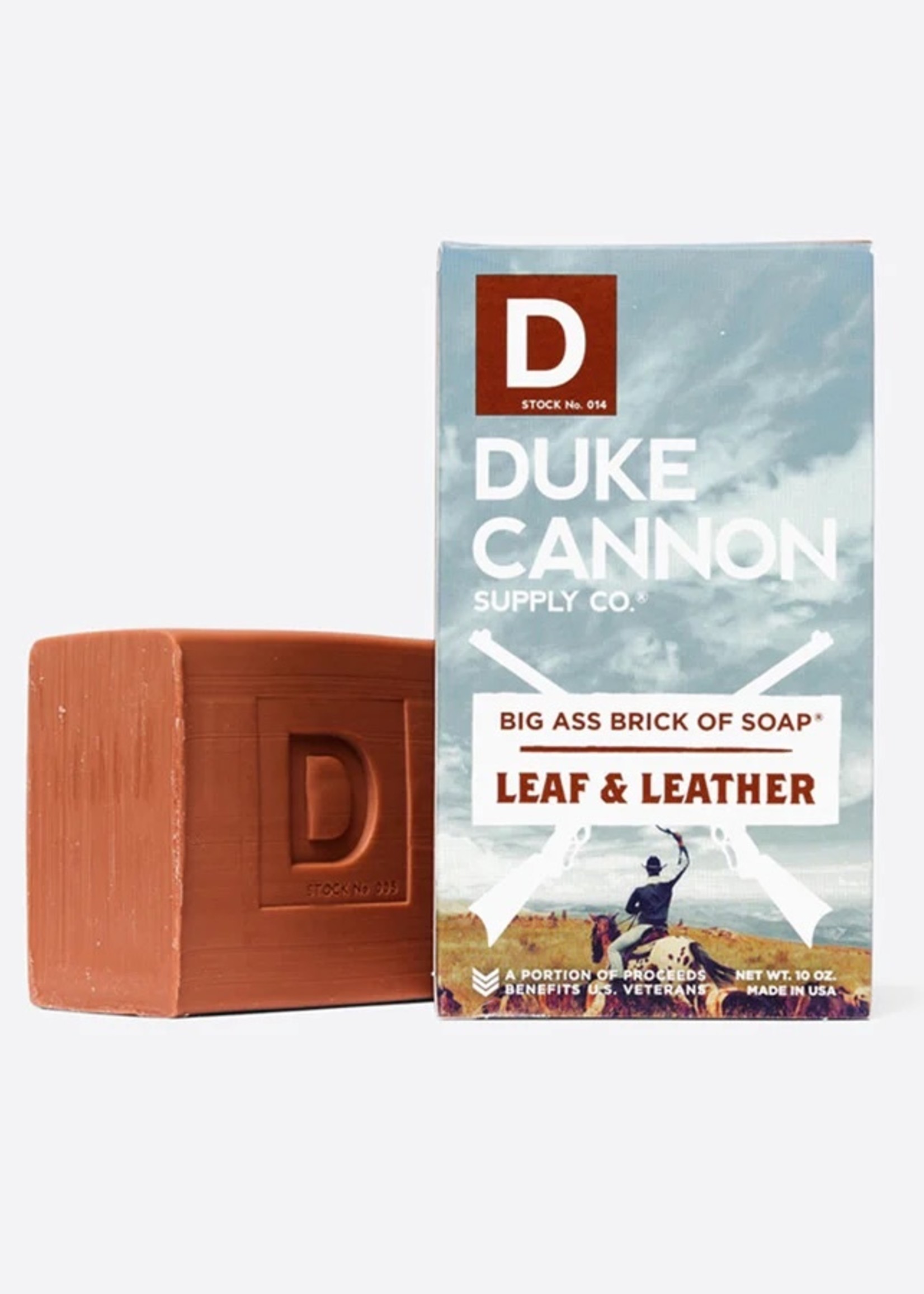 Duke Cannon Big Ass Brick Of Soap - Leaf & Leather