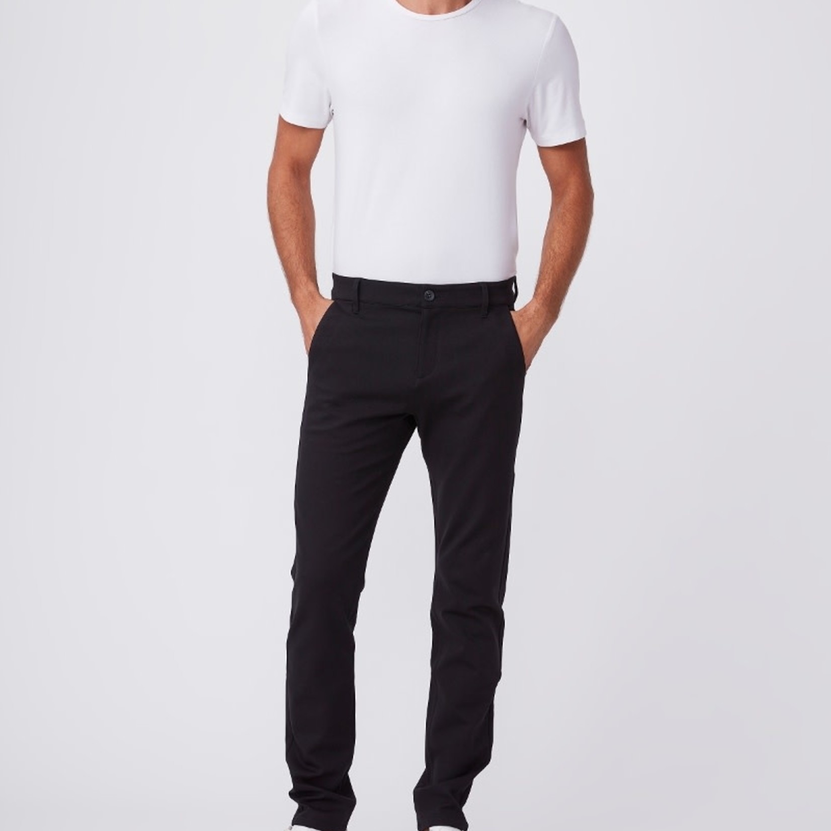 PAIGE, Stafford Slim Pant - Black