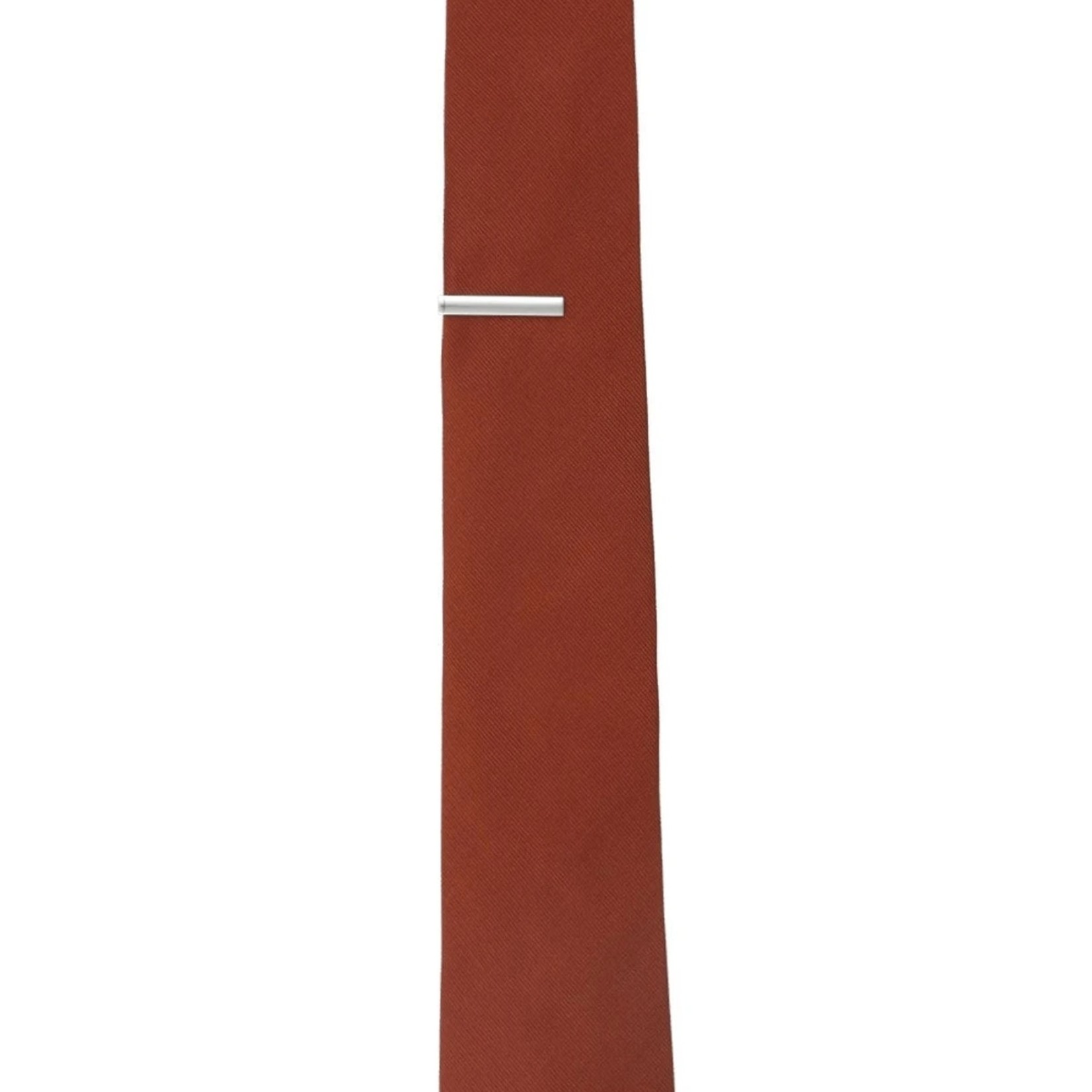 Tie Bar Grosgrain Solid Copper Tie