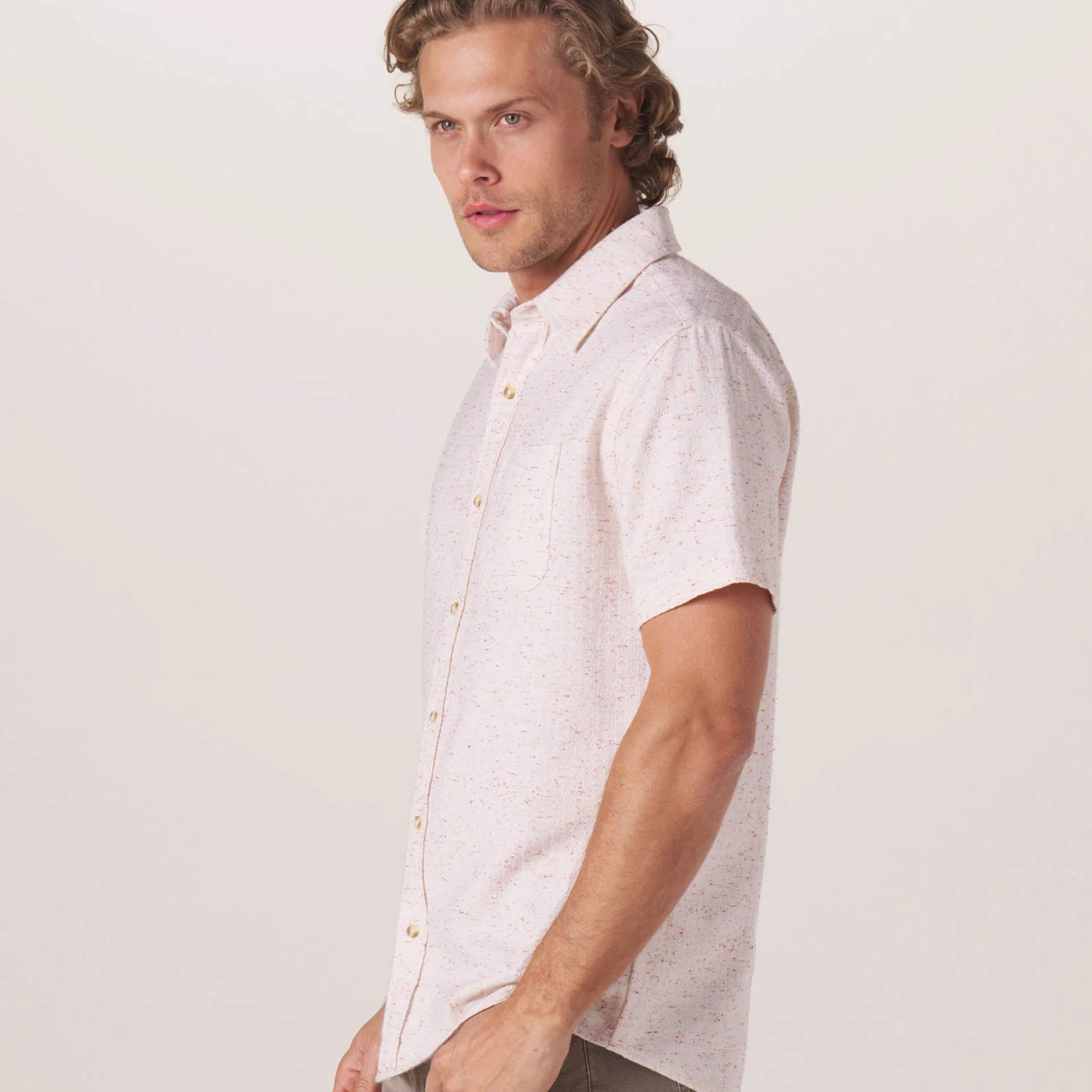 Freshwater Short Sleeve Button Up Shirt - The Normal Brand