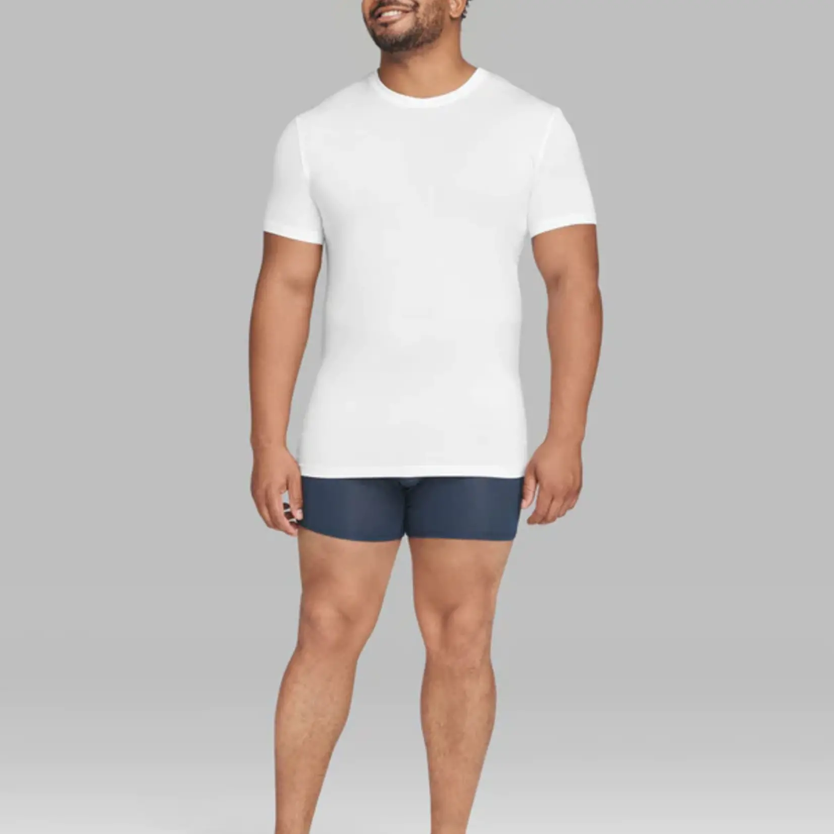 Second Skin Crew Neck Stay-Tucked Undershirt – Tommy John