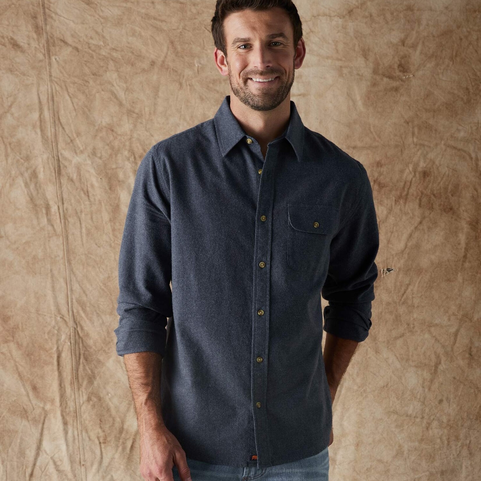 The Normal Brand Chamois Woven Shirt