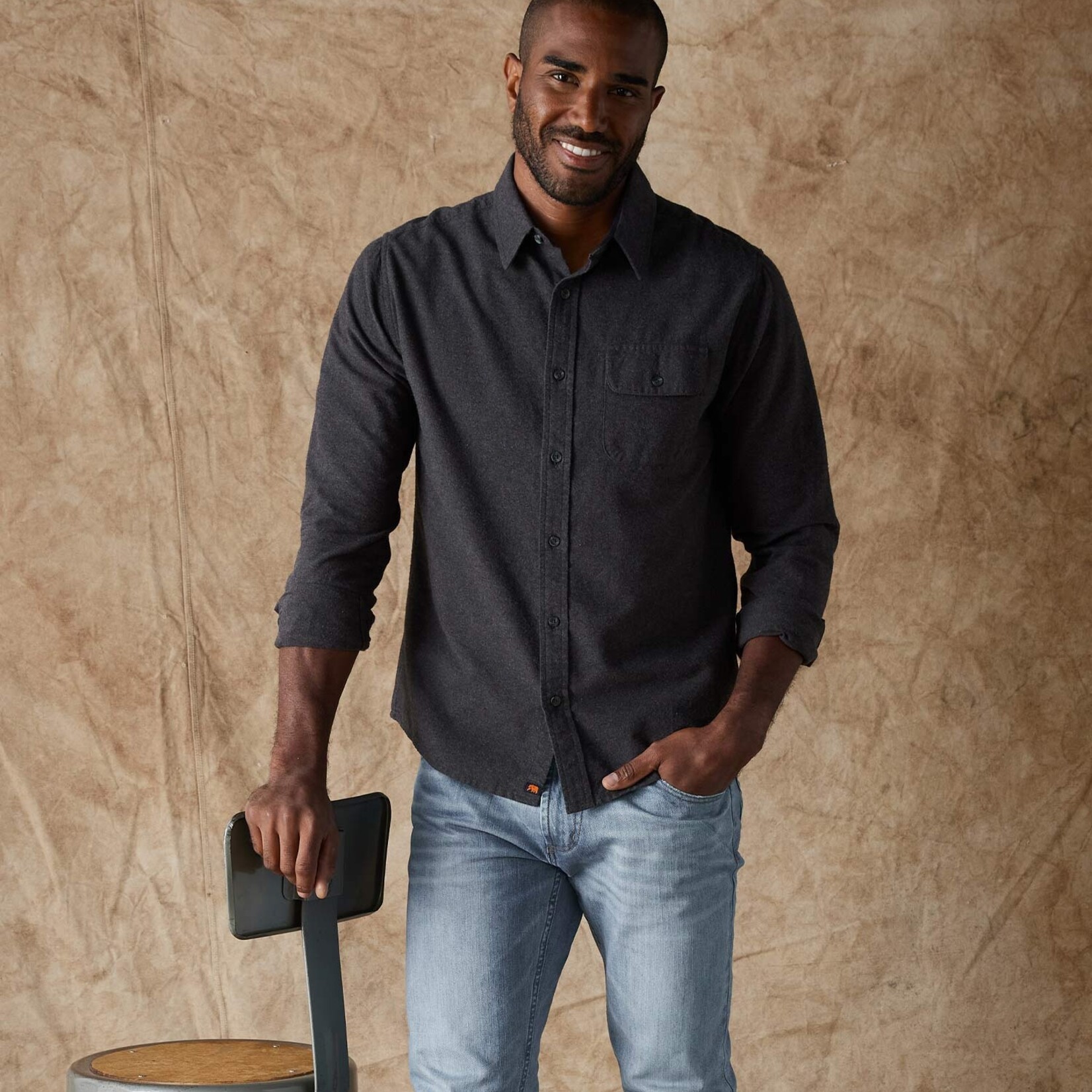 The Normal Brand Chamois Woven Shirt