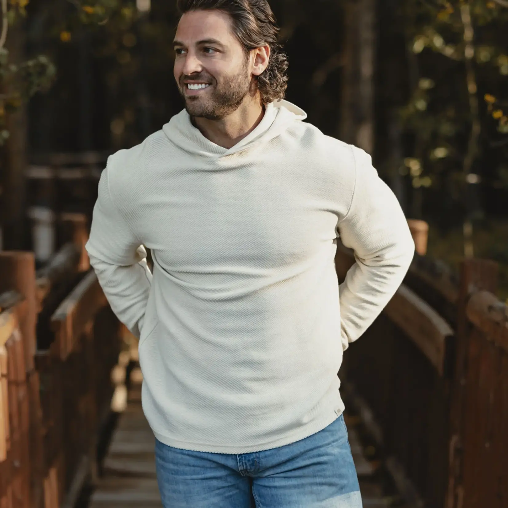 Terry loop deals sweatshirt