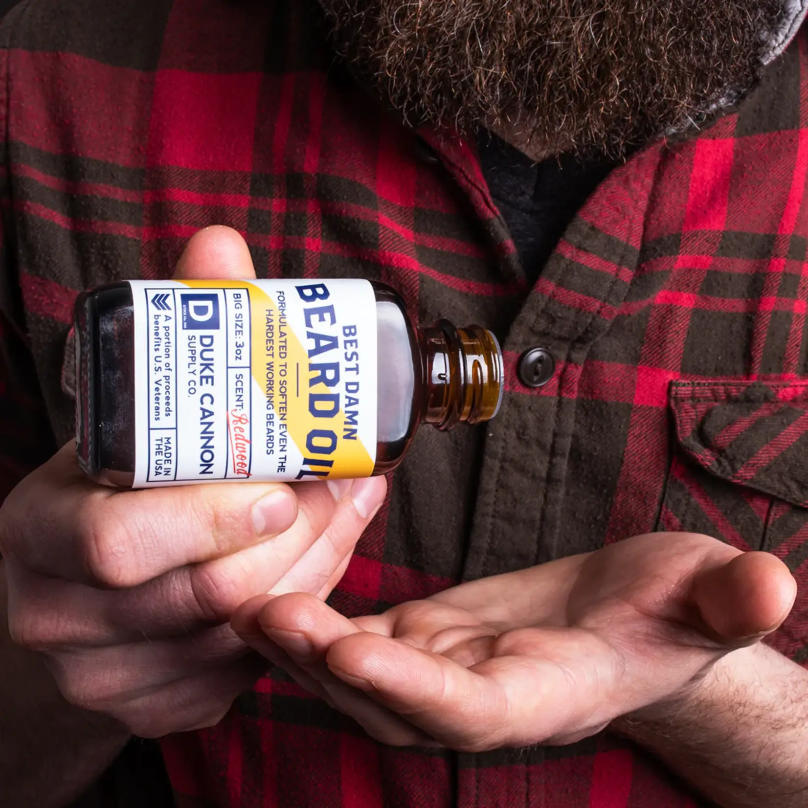 Duke Cannon Best Damn Beard Oil