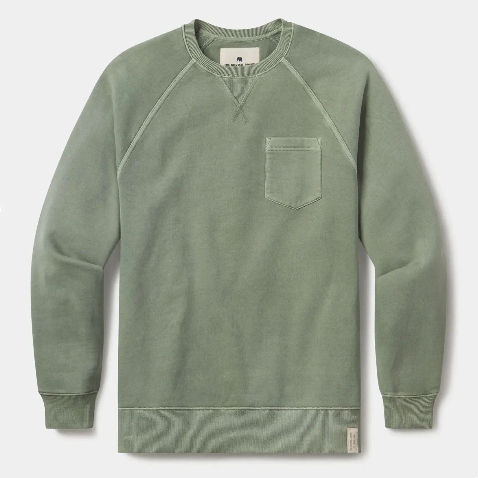 The Normal Brand Jackie Premium Fleece Pocket Crew