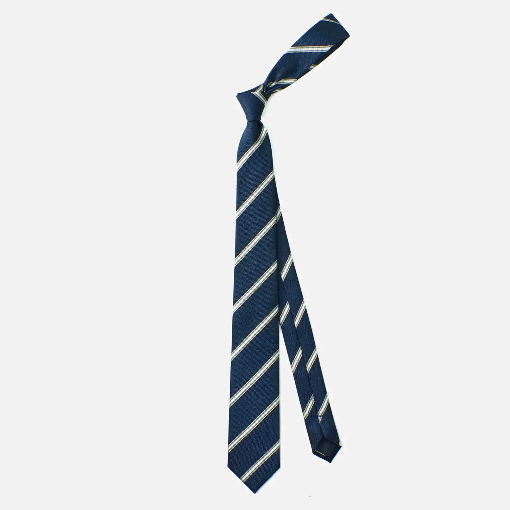 Tie Bar Tie Bar x Miller High Life Heritage Stripe Midnite Navy Tie