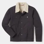 The Normal Brand James Canvas Sherpa Collar Jacket