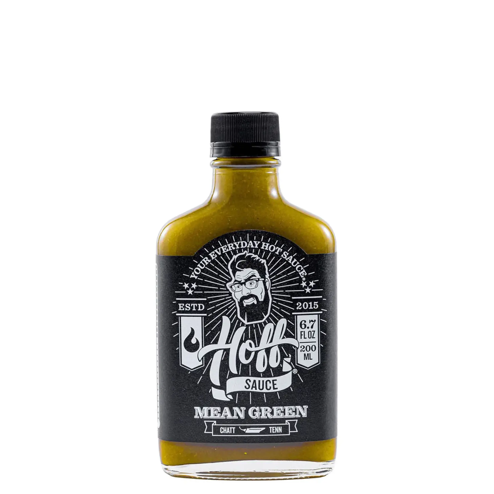 Hoff's Sauce Mean Green Hot Sauce