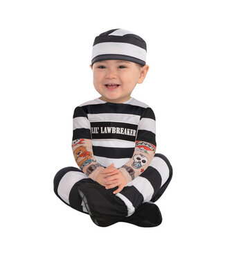 Amscan Lil' Law Breaker Costume - Infant