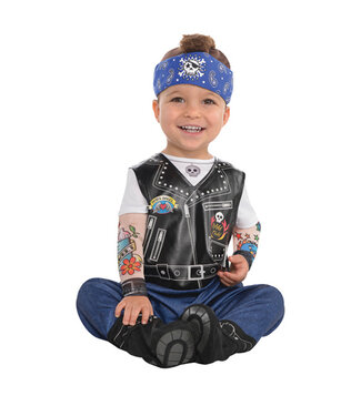 Amscan Baby Biker Costume - Infant