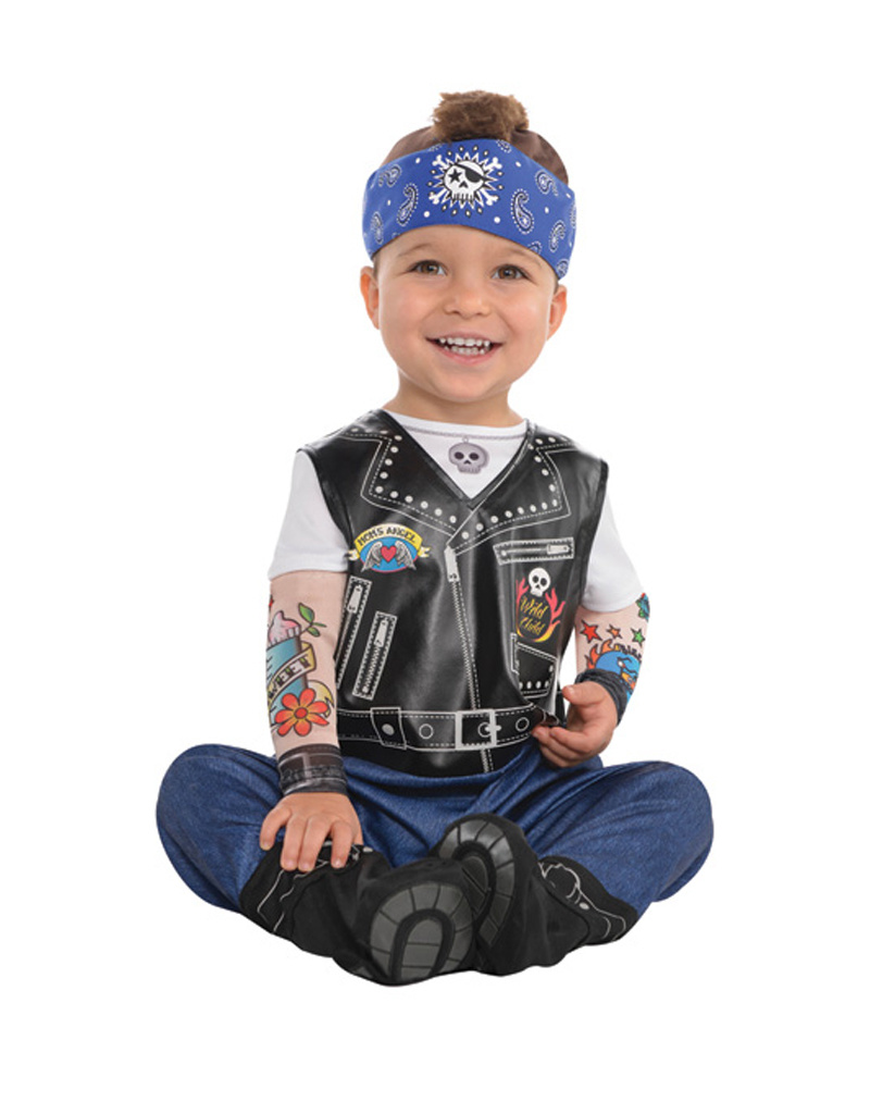 Baby Biker Costume - Infant - Party On!