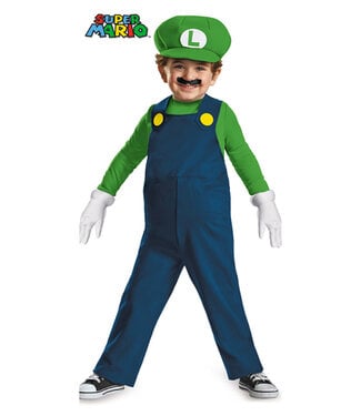 DISQUISE Luigi Deluxe Costume - Toddler