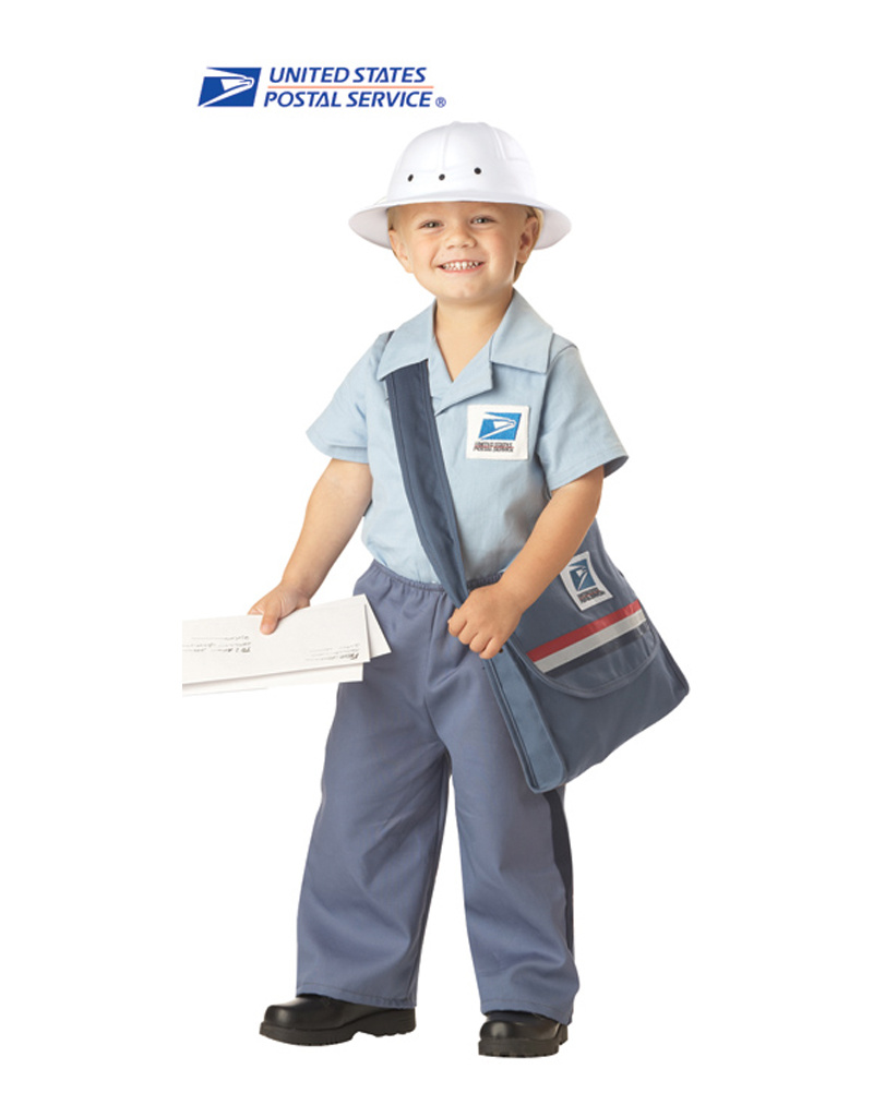 US Mail Carrier Costume Toddler Party On!