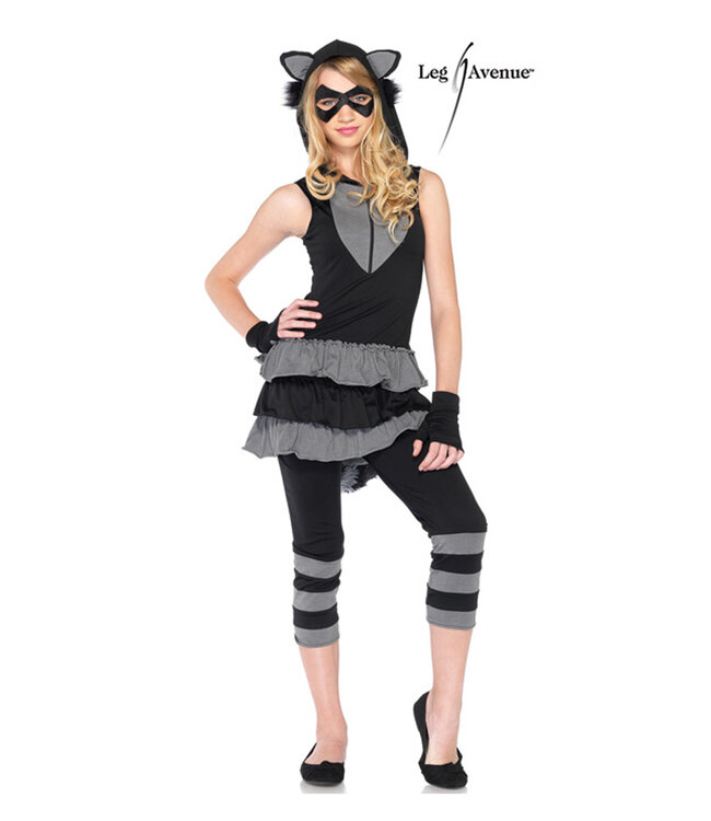 LEG AVENUE Rockin' Racoon Costume - Junior