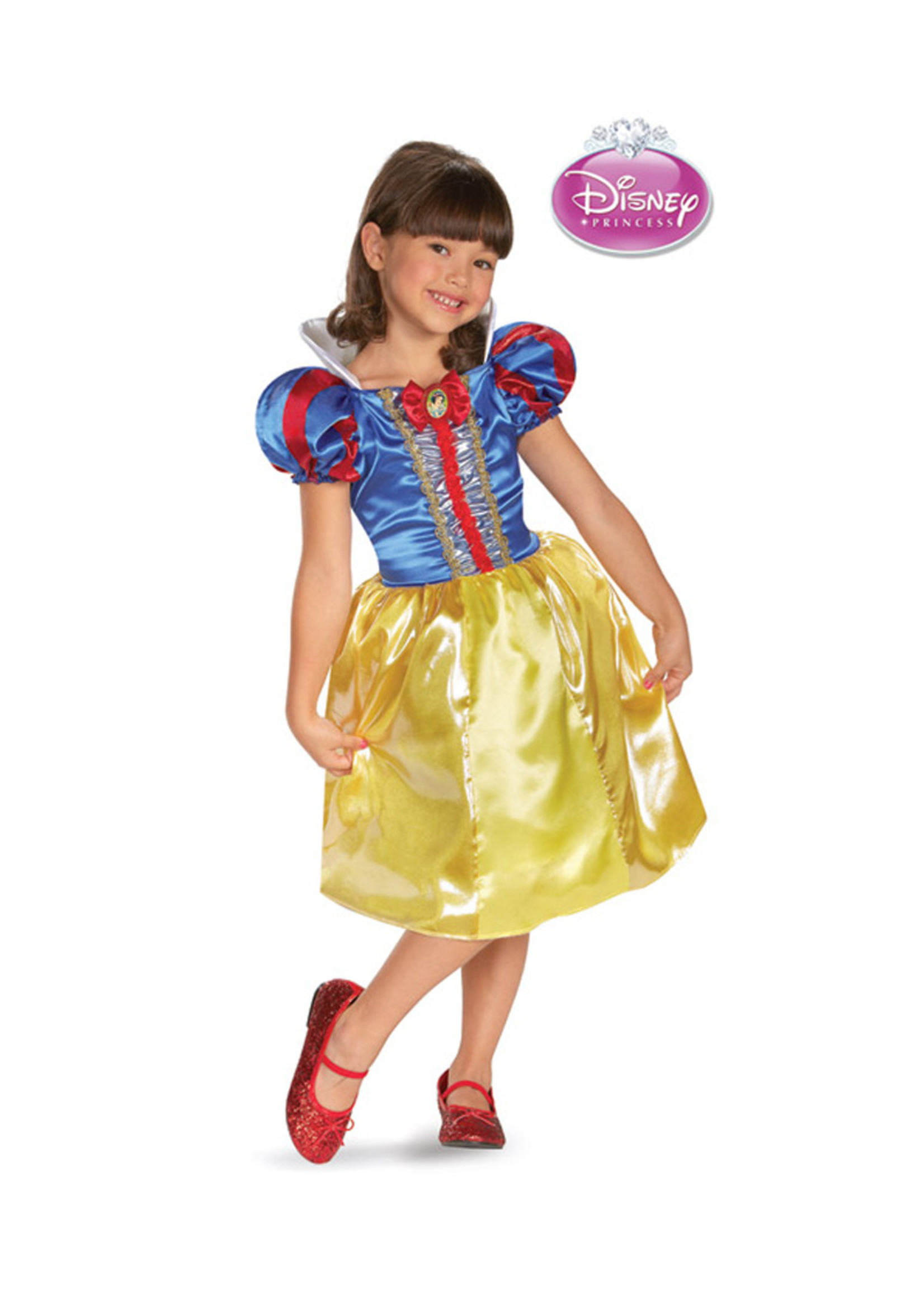 Snow White Sparkle Classic Costume - Girls