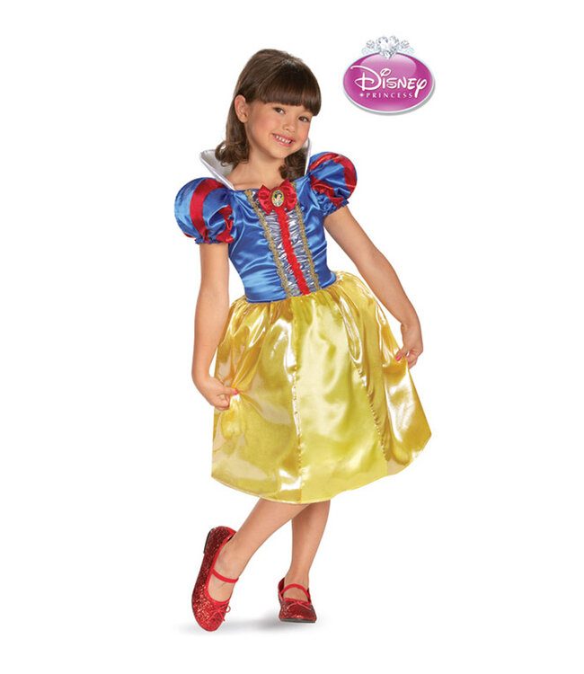 Snow White Sparkle Classic Costume - Girls