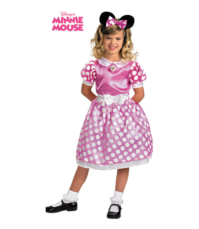 DISGUISE Minnie Mouse Pink Costume - Girls