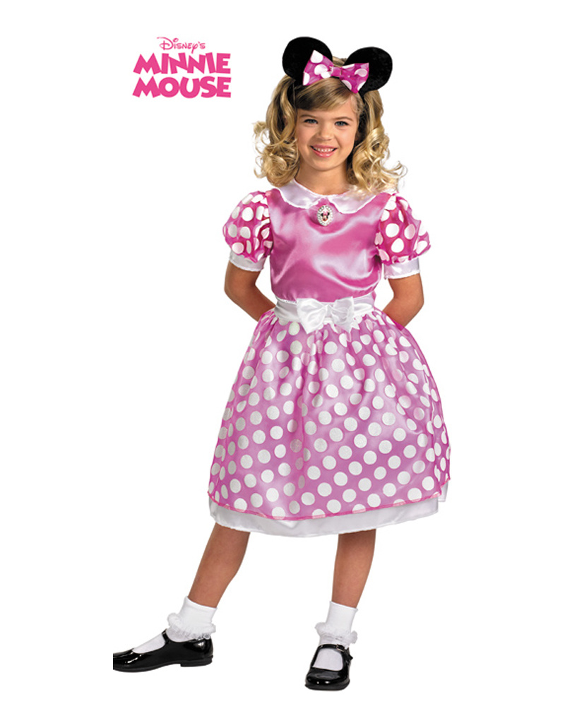 Minnie Mouse Pink Costume - Girls - Party On!