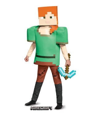 DISGUISE Alex - Minecraft Costume - Girls Medium 7-8